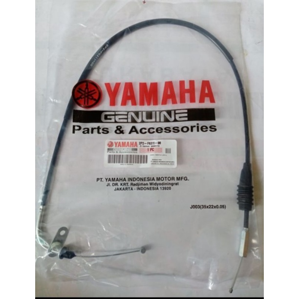 TALI KABEL GAS JUPITER Z BURHAN ASLI ORI YAMAHA 2P2 F6311 00