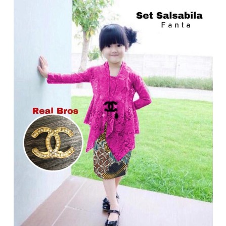 Kutubaru anak kebaya anak modern , prily kutubaru pita Ready stock Rok Hitam Baru