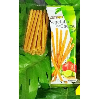 

Biskitop Biskuit Vegetable and cheese stick 60 gr - PCS