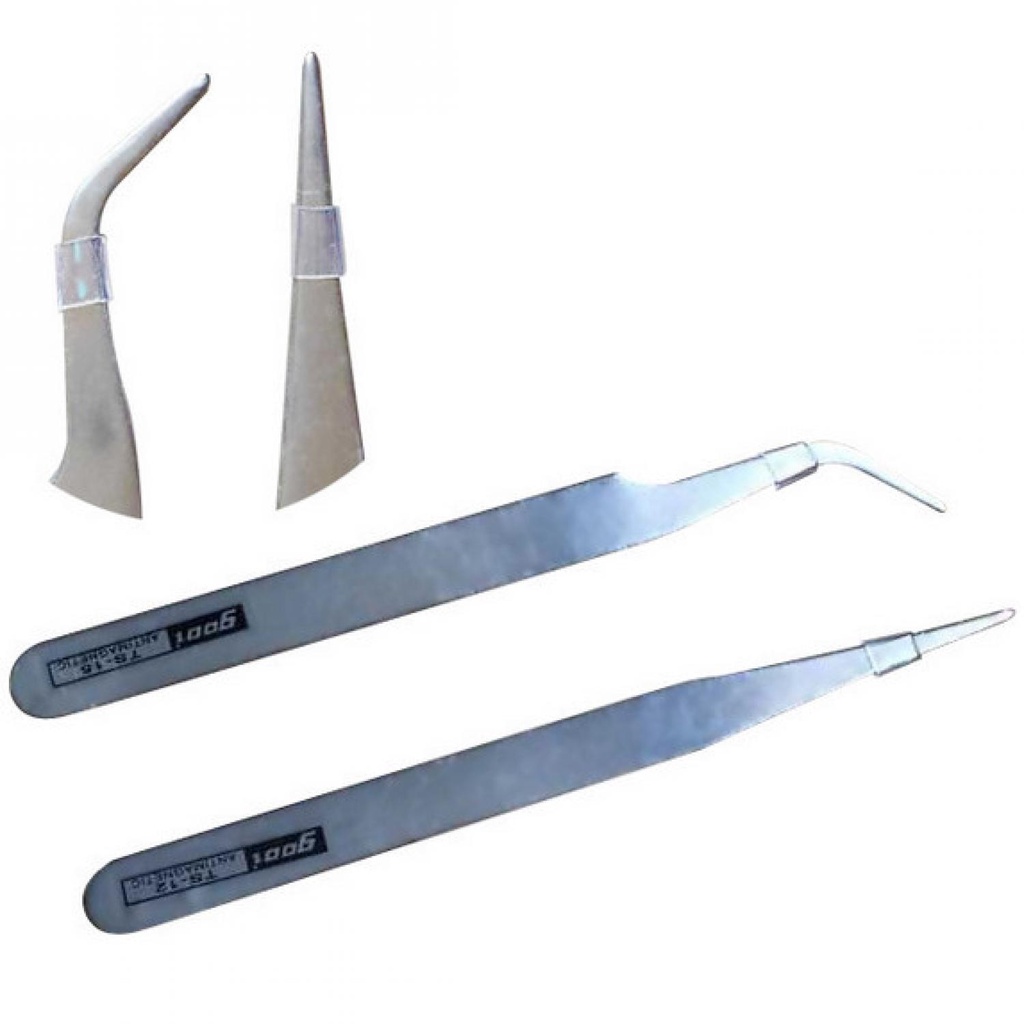 FatihShop Pinset Lurus Stainless Steel Laboratorium - GOOI TS-12