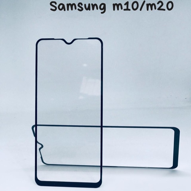 TEMPERED GLASS SAMSUNG M10 ATAU M20 FULL 5D NON PACKING