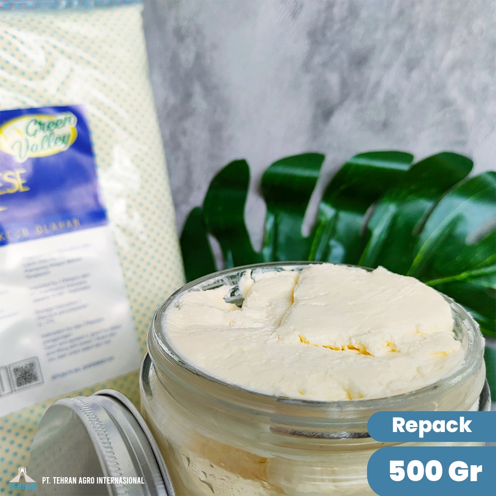 

Green Valey Plain Cream Cheese 500gr - Keju Krim Green Valey