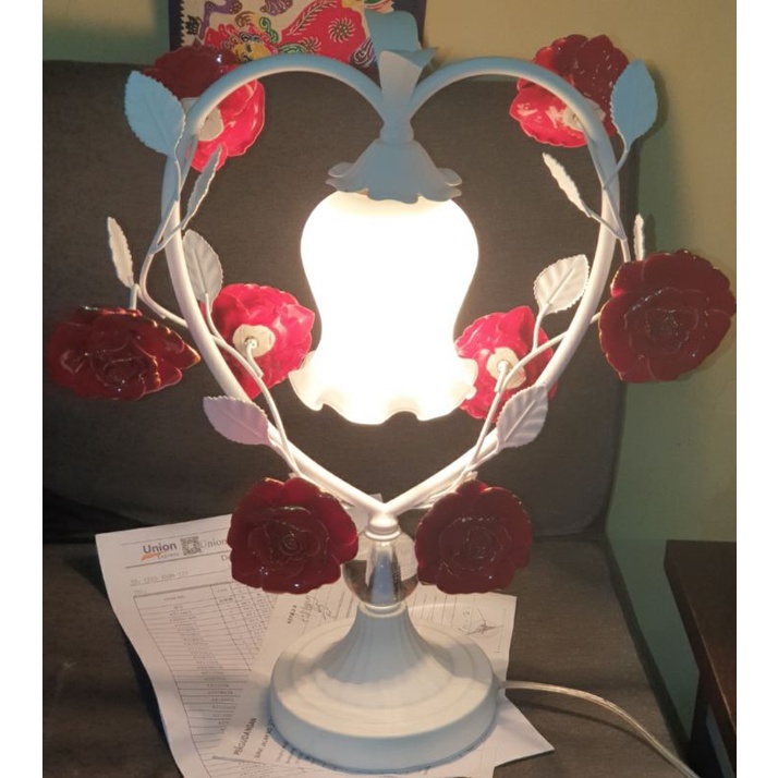 Lampu meja/lampu tidur shabby