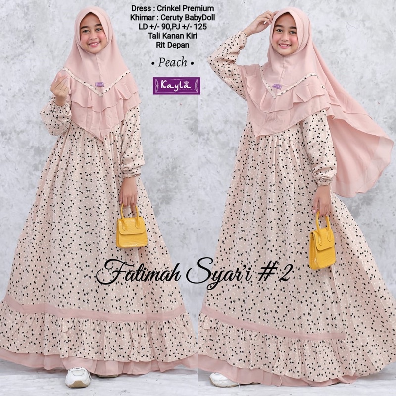 FATIMAH SYARI 2 KIDS ori by KAYLA