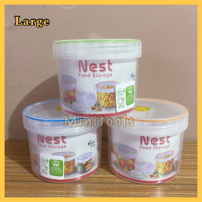 Toples Shinpo Nest SIP 351 / Toples Makanan Kering dan Kue