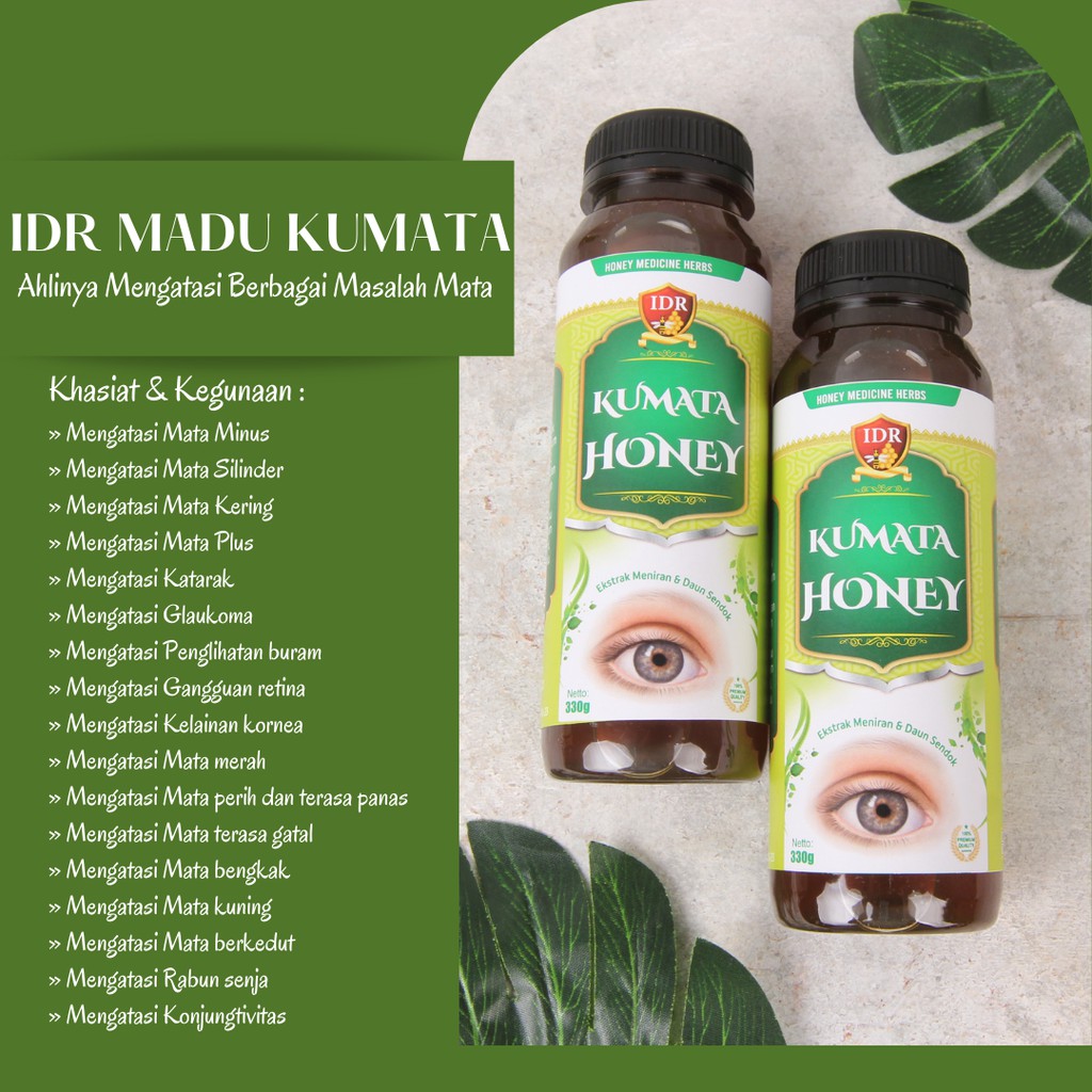 IDR Madu Kumata  Obat Radang Mata  330 gram