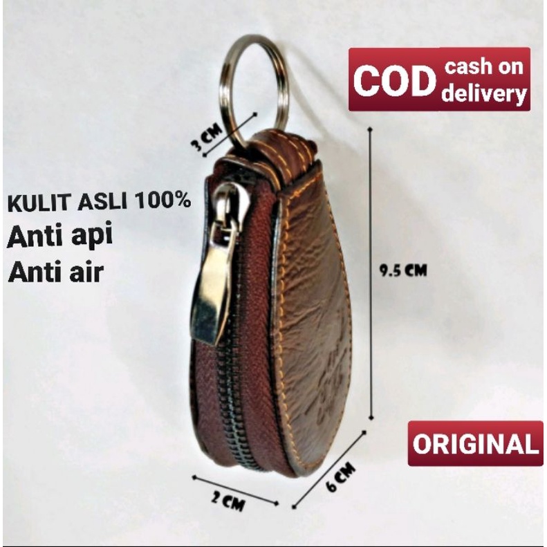 Dompet Stnk Mobil Kulit Asli Model Oval Dompet Stnk Motor Kulit Asli Sarung Remote Kulit Asli Anti Api Anti Air New Elegant