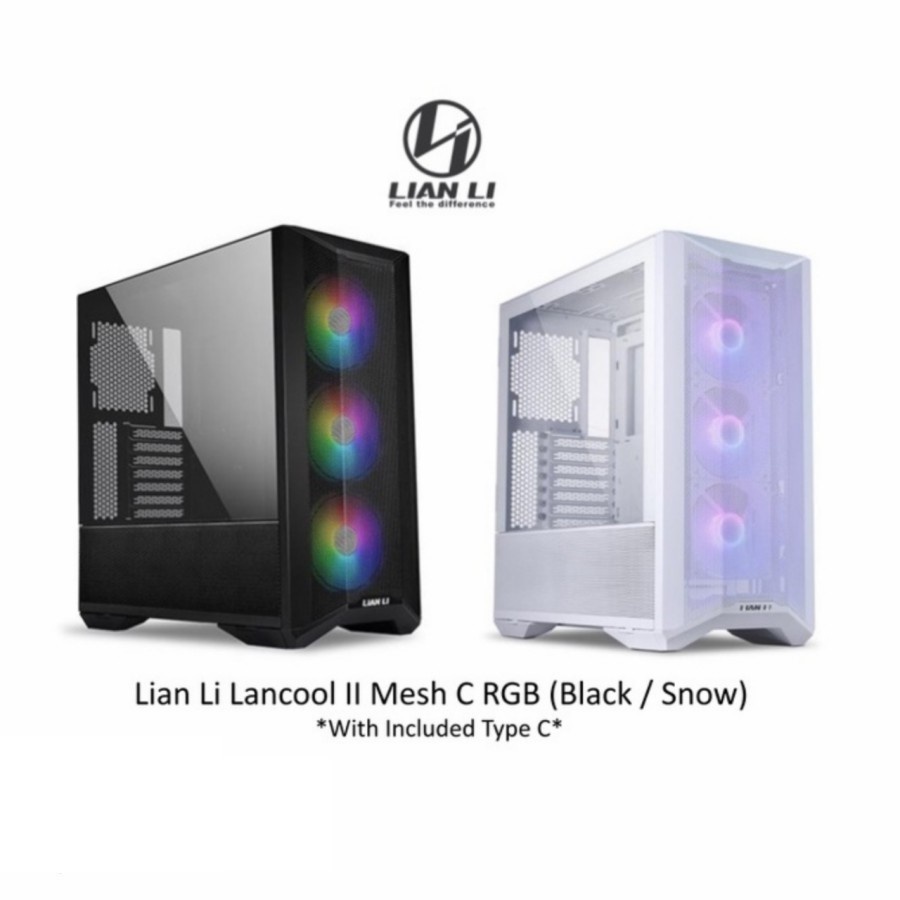 Lian Li Lancool II Mesh C RGB Tempered Glass - Mid Tower Gaming case