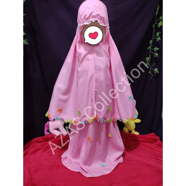 MUKENA BALITA MUKENA ANAK BALITA MUKENA ANAK 1234 TAHUN MUKENA ANAK BAHAN KATUN RAYON  MUKENA ANAK M