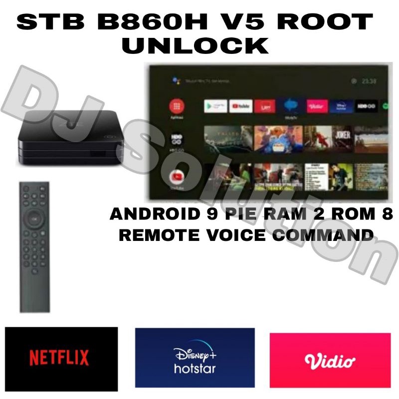 ZTE B860H V5 android 9 pie root unlock aplikasi free full set