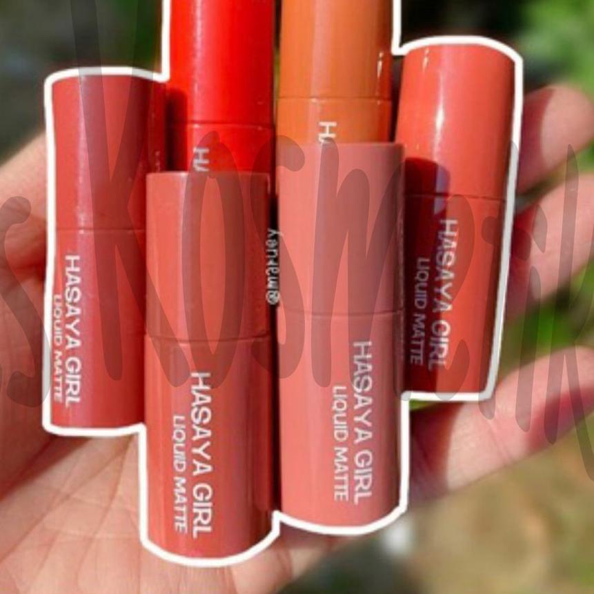 ❃ Hasaya Girl Lipstik Sweet Love 1 Set isi 6 Pcs / Grosir Kosmetik ❊