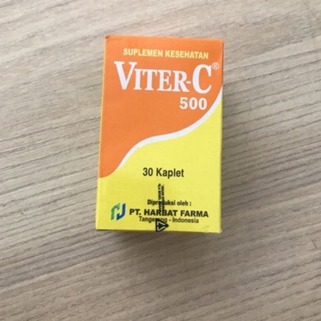 Viter-C / Viter C / Vitter C 500 isi 30 Kaplet