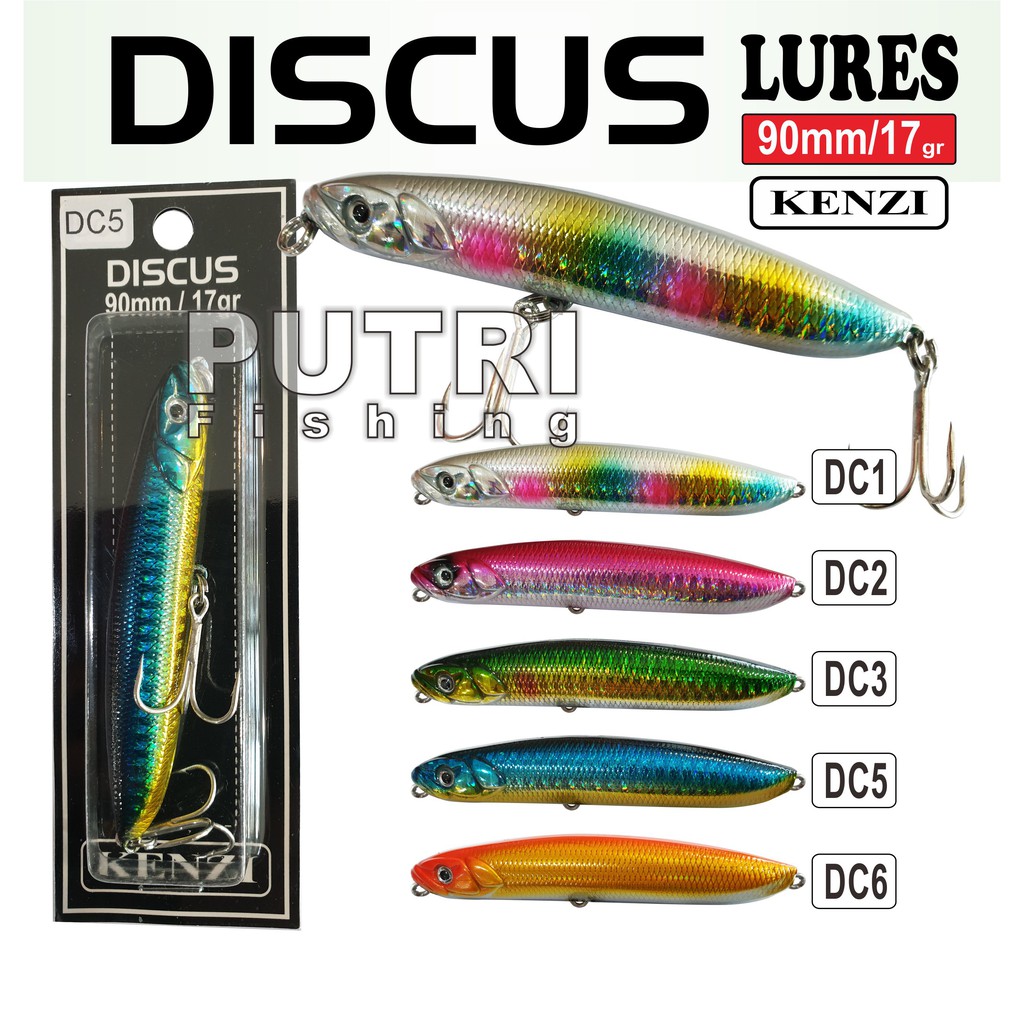 KENZI DISCUS LURES 90mm 17gr