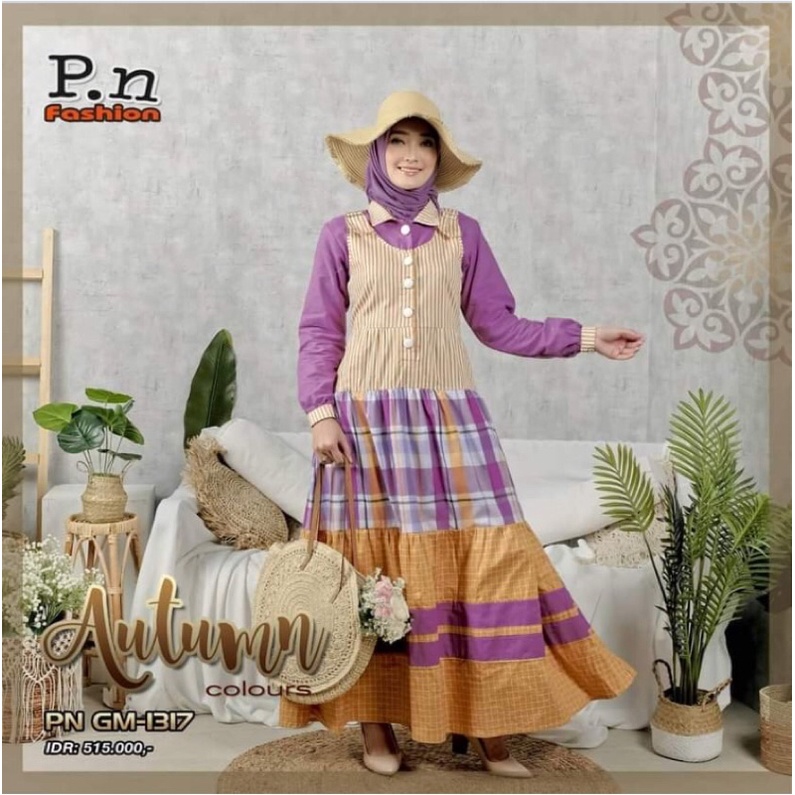 Gamis P.N Fashion Pl Edisi Autumn