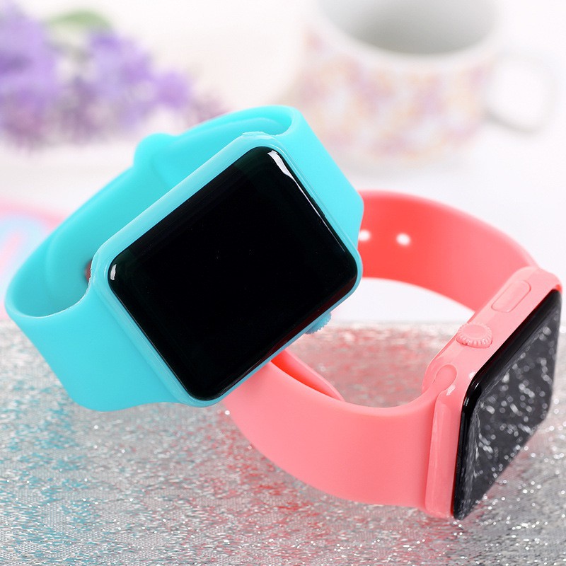 PROMO PRODUK TERLARIS    JC JAM TANGAN FASHION LED STRAP RUBBER / JAM TANGAN PRIA DAN WANITA /JAM