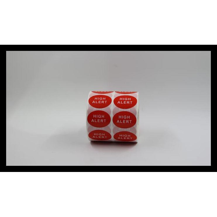 

Flash Sale Stiker Pasien Rumah Sakit Label Lasa Dan High Alert Size 40X20