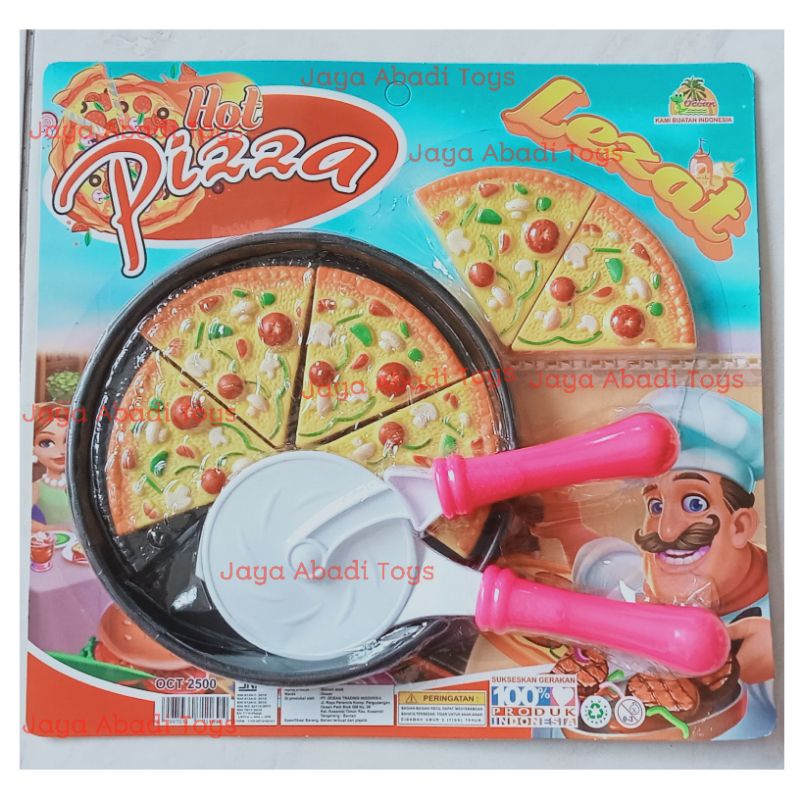 Mainan anak perempuan Pizza potong OCT2500 OCT2201 OCT2423