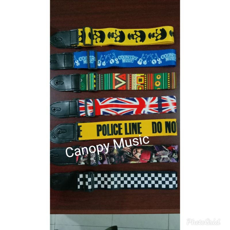 STRAP GITAR MOTIF