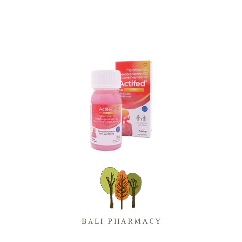 ACTIFED Plus Cough Suppressant Merah Batuk Kering 60mL