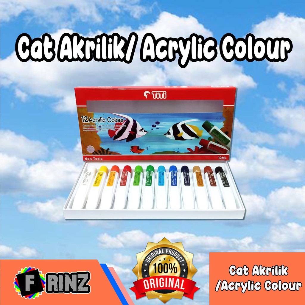

ATK ~ Cat Acrylic 12 Warna