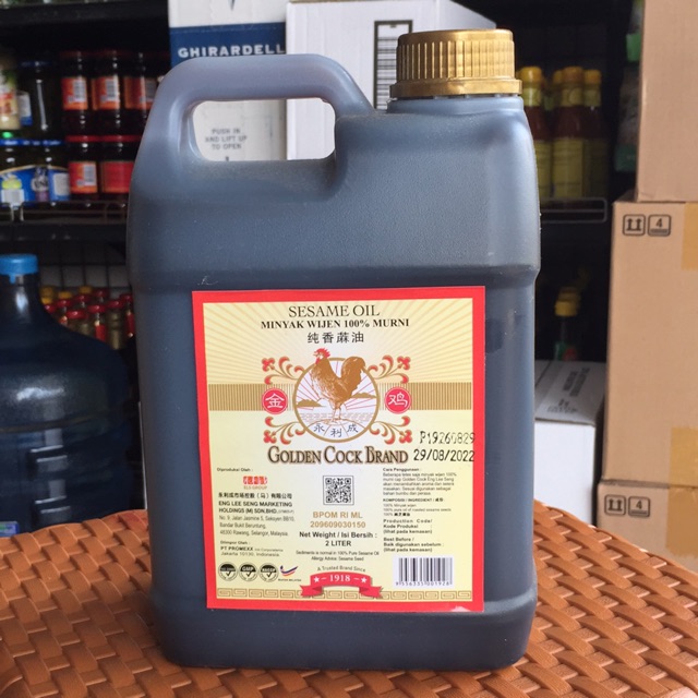 Sesame Oil Golden Cock Brand 2L