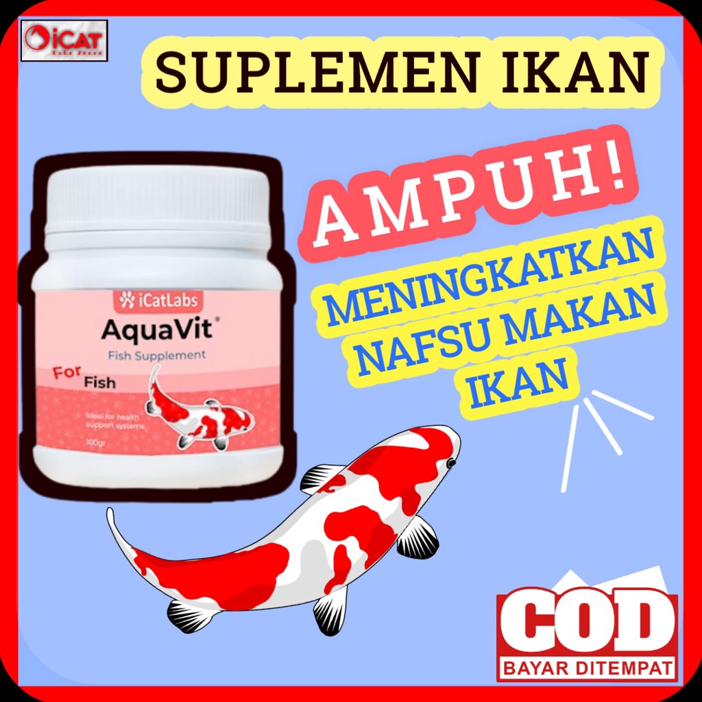 Jual Aquavit Multivitamin Untuk Pembesar Ikan Dan Udang Vitamin Pembesar Ikan Vitamin Penambah