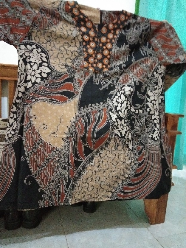 Tunik Batik Wanita Super Jumbo Big Size Ld 140 / Atasan Baju Batik Kerja Kondangan Wanita Cewe Jumbo