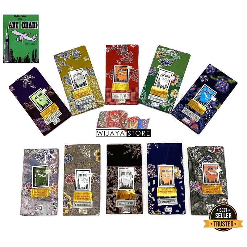 SARUNG ABUDHABI (1) (Grosir) 5pcs | KAIN TENUN BATIK MOTIF DEWASA CEWEK