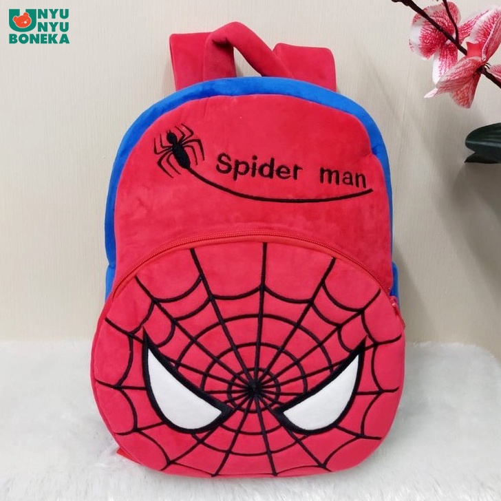 tas ransel anak cowok avengers superman ironman spiderman captain america