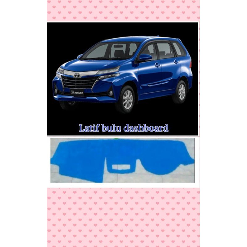 Cover Dashboard Mobil All New AVanza  2012- 2021 Free Double tape