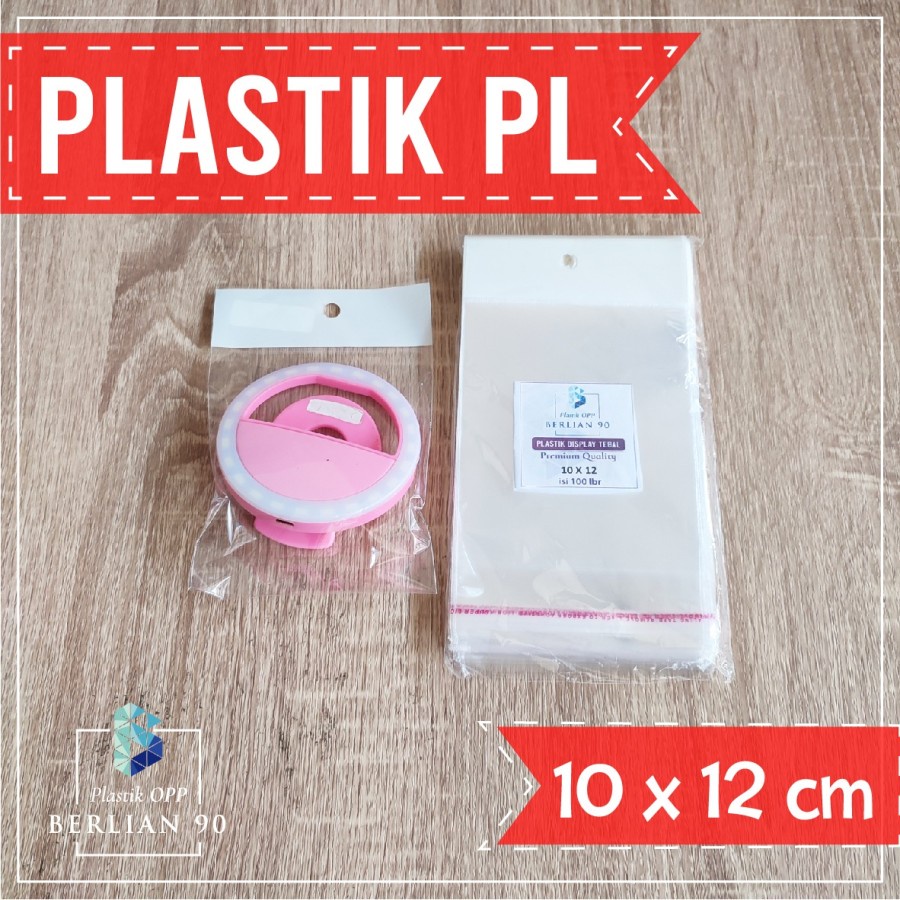 

Plastik Opp Lubang 10x12 cm Plastik Display Tebal 40 Mic
