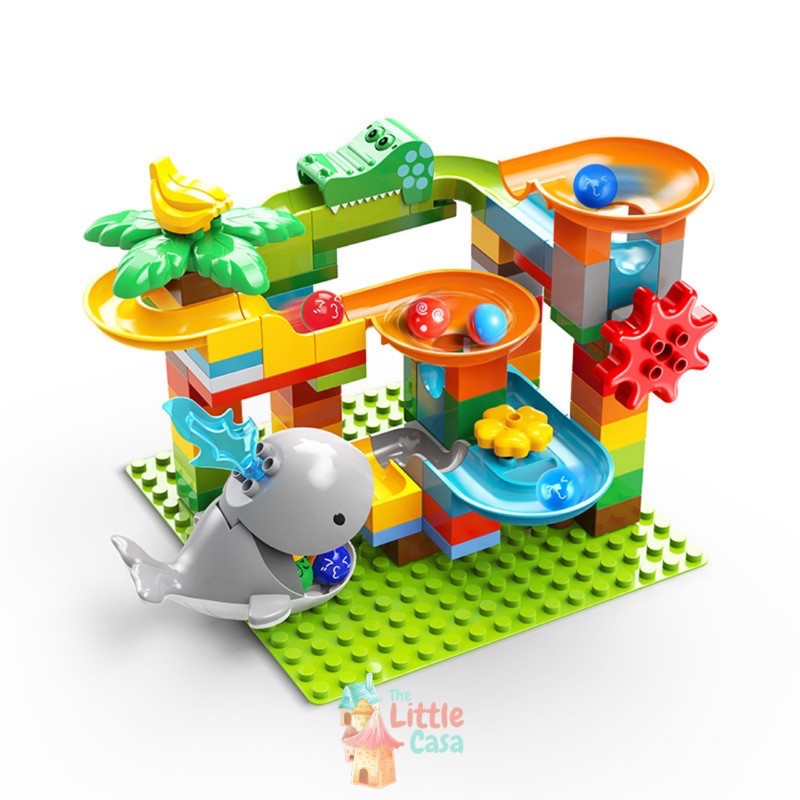 Lego Whale Mainan Rakit Anak Lego Water Park Mainan Edukasi Anak Laki Laki