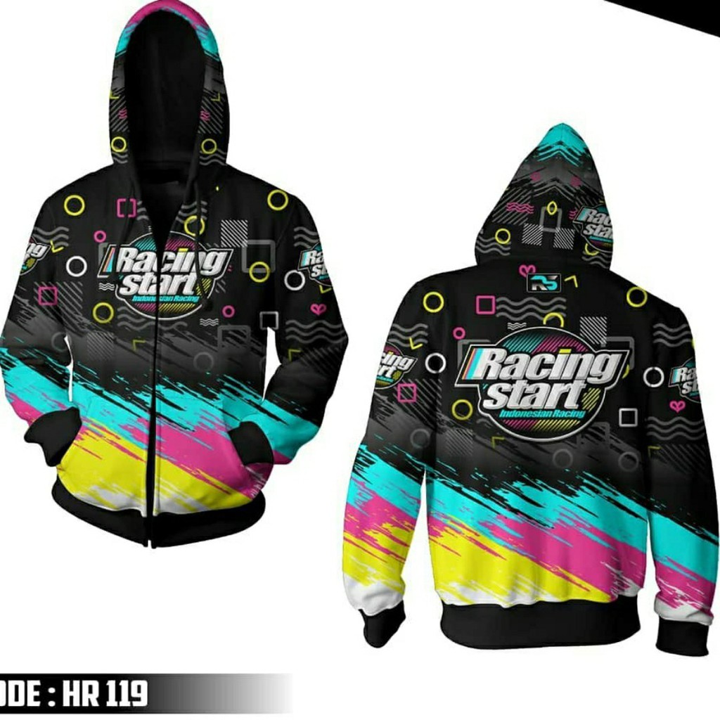 Jaket Racing hell jaker racer hoodie racing hell switear racing hell jaket full printing