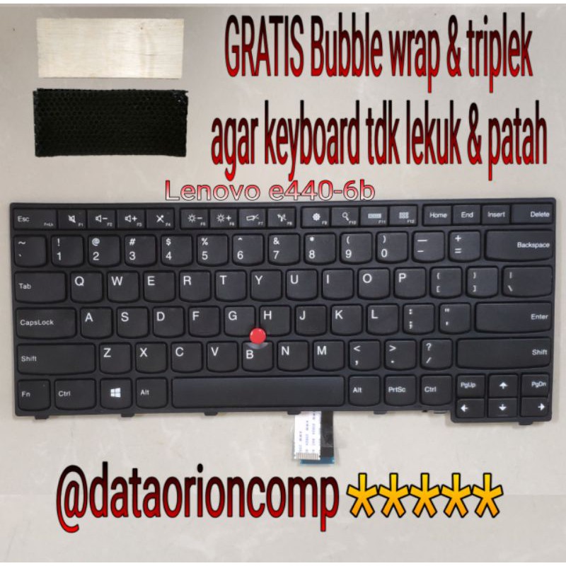 Keyboard Laptop Lenovo Thinkpad E431 E440 E455 L440 T431 T431S T440 T440P 6 BAUT