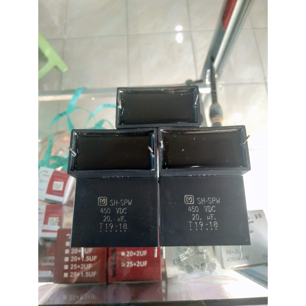KAPASITOR AC DAIKIN 20 UF 450vdc ORIGINAL
