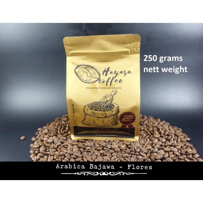 

ge01fgf Kopi Flores Bajawa Arabika 250Gr - Biji Ds20X11