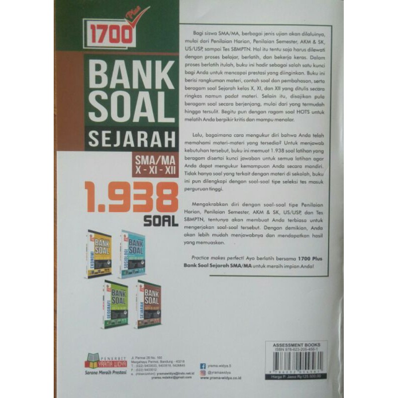 Bank soal sejarah sma