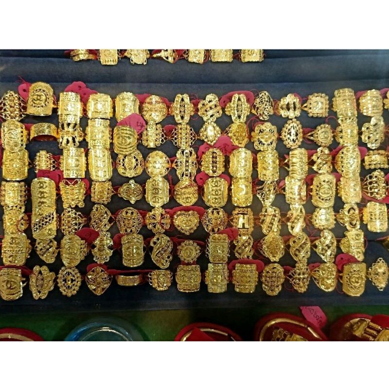 Emas 24 K (¼ SUKU) EMAS PALEMBANG /CINCIN