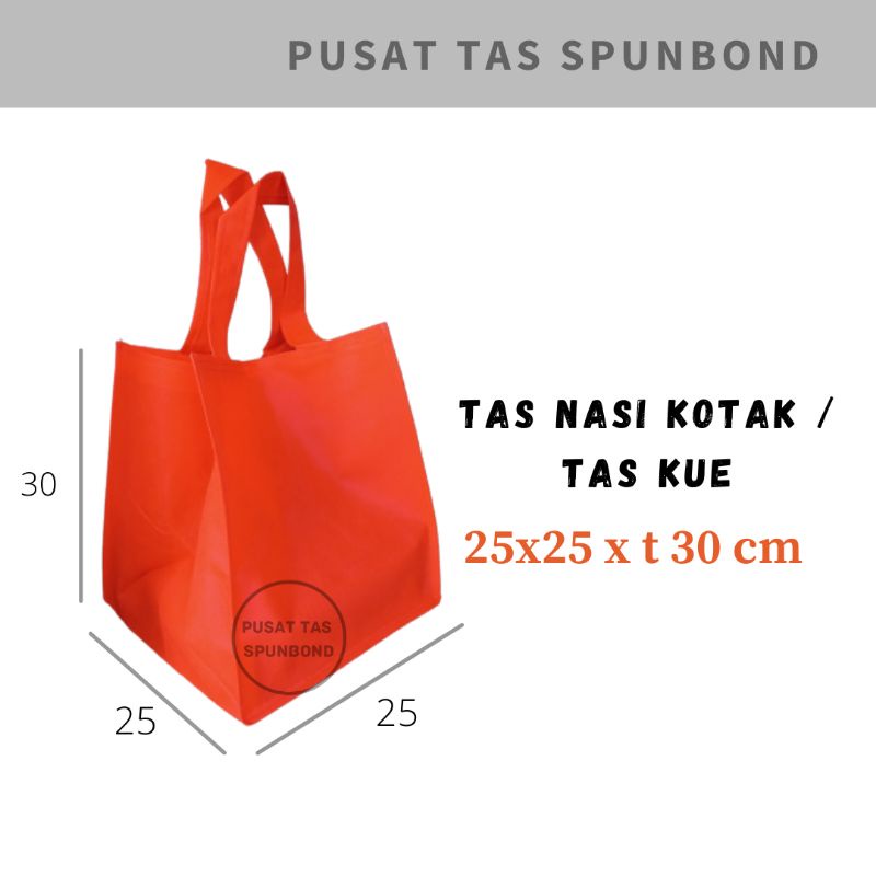 

Tas Nasi Kotak - 1 Lusin | Tas Berkat | Tas Box Kue