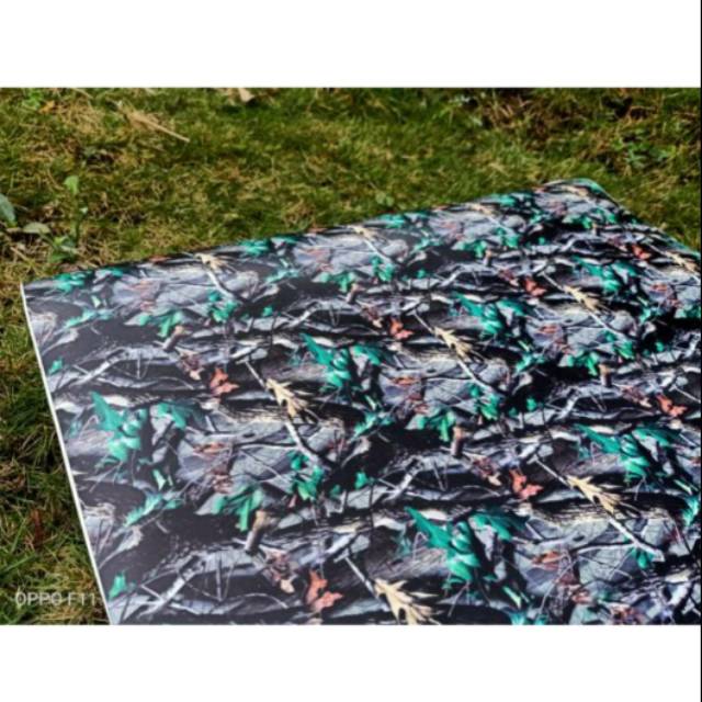 Stiker Camo senapan angin Realtree Green 100x50cm