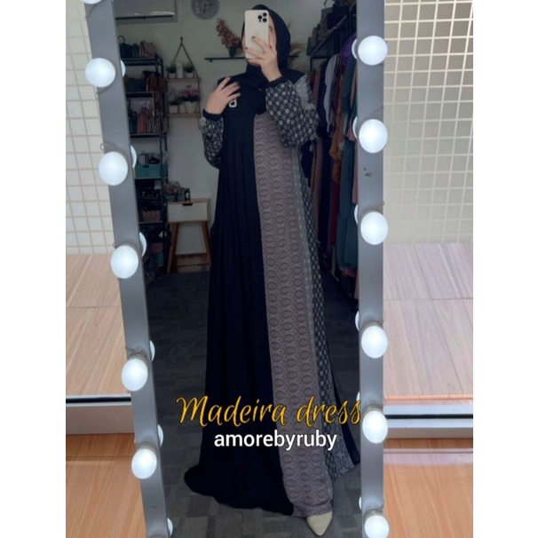 gamis madeira dres amore by ruby
