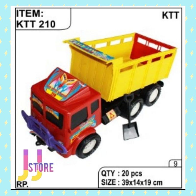 Mainan Mobil Truk Pasir KTT 210 Truck Besar JayaJayastore