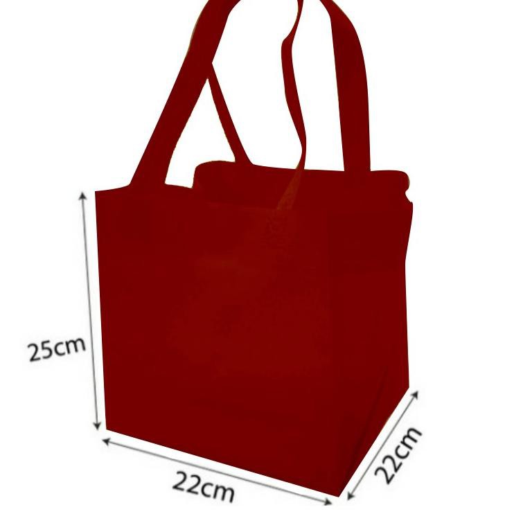 

Kirim Langsung JKCE Tas Spunbond Kotak Ukuran 22cm x 22cm x 25cm I9 Best Seller'