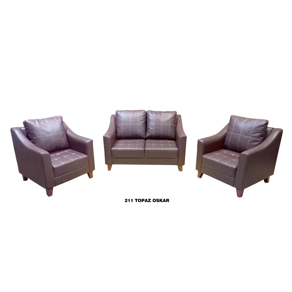 sofa minimalis topaz oskar  211 tanpa meja/sofa tamu minimalis/sofa