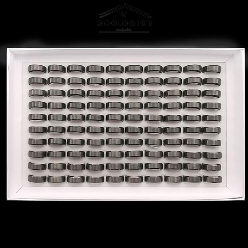 COD✨Cincin Titanium Steel Pria Korea Anti Luntur Aan Anti Karat Vintage Fashion Rings Hitam Emas  Impor Murah Aksesoris Perhiasan