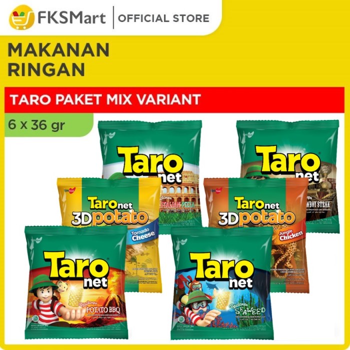 

MURAH Taro Net Series Paket Mix Variant Medium Pack