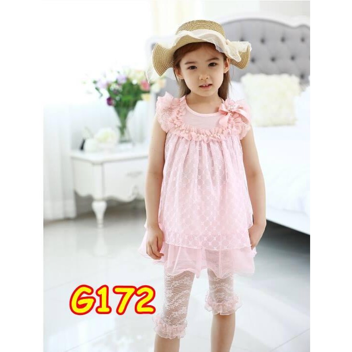 KUTUNG ANAK PEREMPUAN FASHION KOREA GIRL / G172 hanya dress saja
