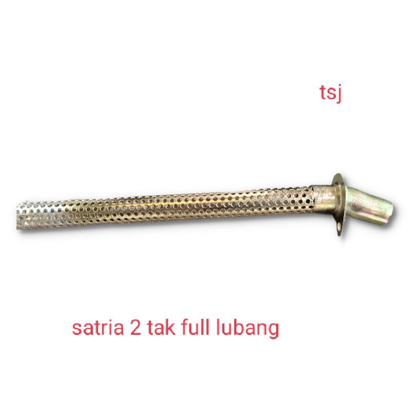 Saringan knalpot satria 2 tak Racing full lubang