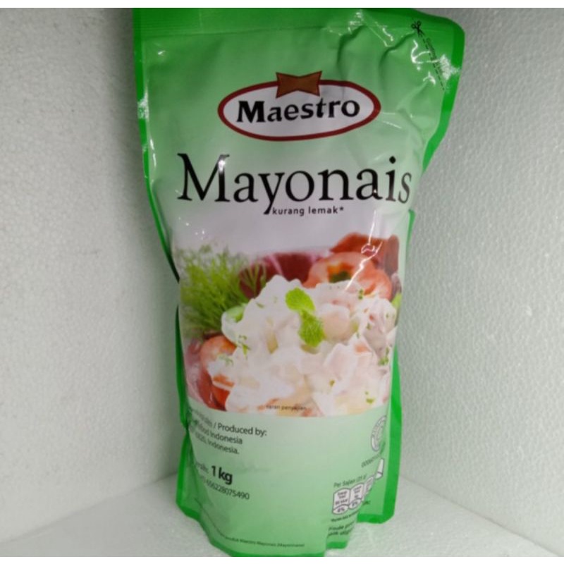 

Maestro Mayonnaise 1Kg / Mayo / Mayones / Mayonais