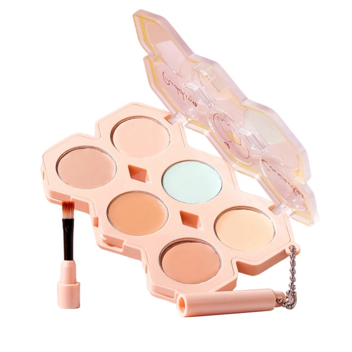 [Per Pc] Concealer Kiss Beauty Pudding Palette 3in1